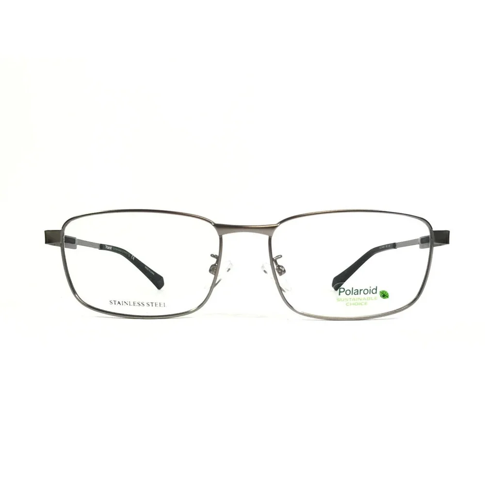 Polaroid Eyeglasses Frames PLD D480/G R81 Matte Ruthenium 51-17-145